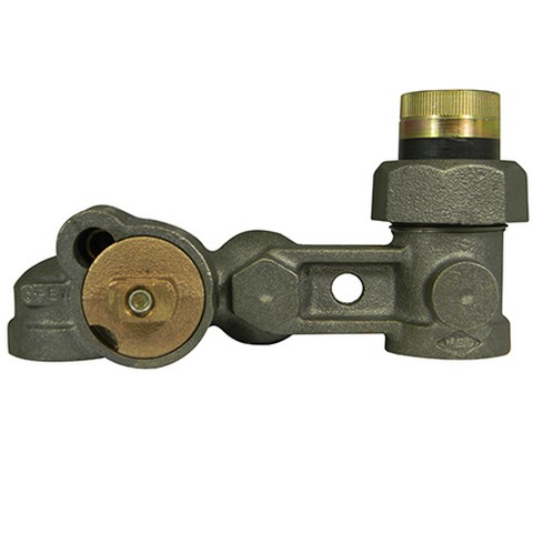 Standard Meter Bars - Back Inlet with High Security Valve x Top Outlet - Meter Bars & Connections